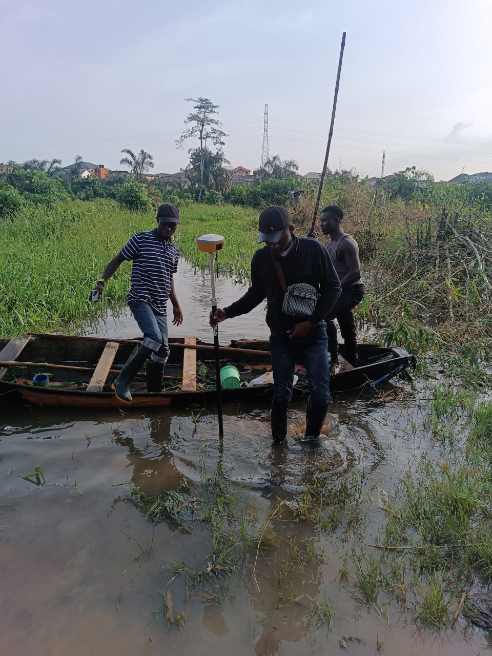 DIGTEM surveyors conducting field work with modern equipment